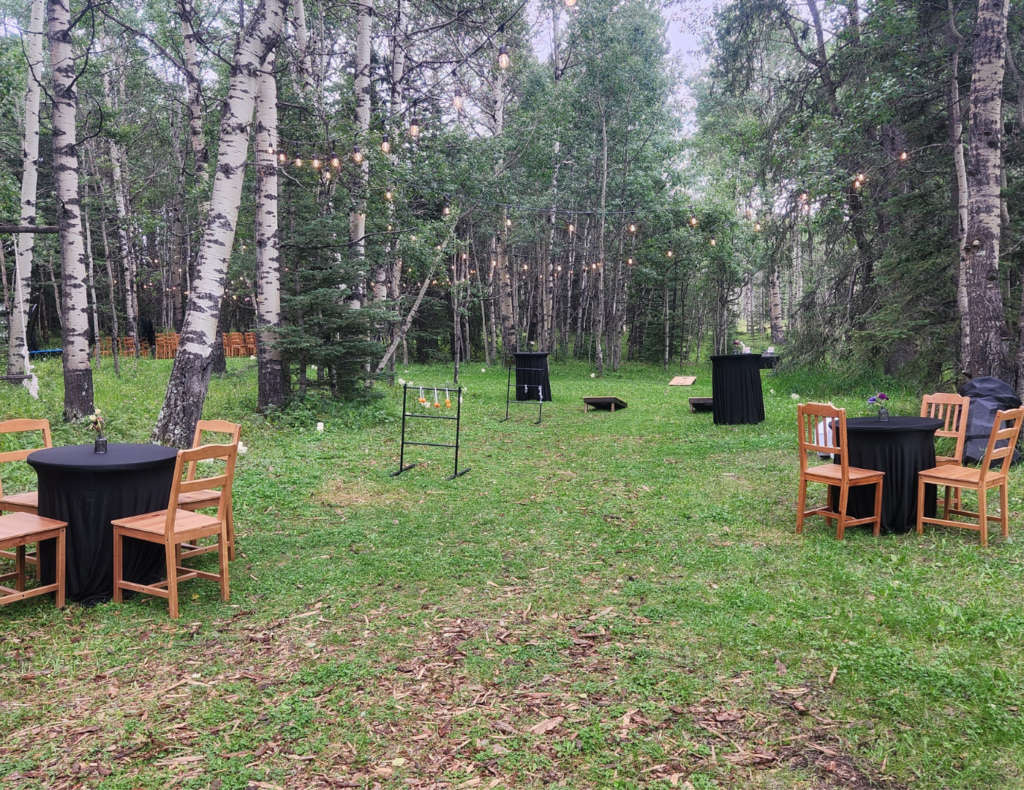 Shayla and Doug's wedding at Roots & Roses near Cochrane, Alberta — planned by JK Weddings & Events