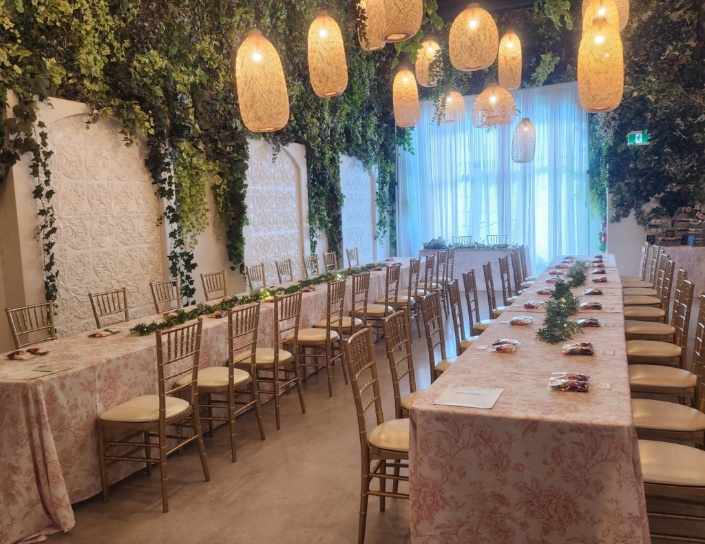 Meagan and Jordy's wedding in The Secret Garden at Brew & Bloom, Edmonton, Alberta — planned by JK Weddings & Events