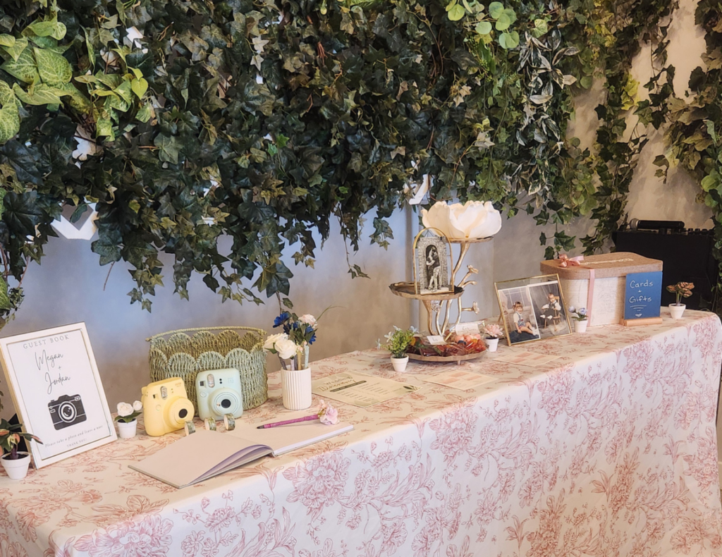 Meagan and Jordy's wedding in The Secret Garden at Brew & Bloom, Edmonton, Alberta — planned by JK Weddings & Events