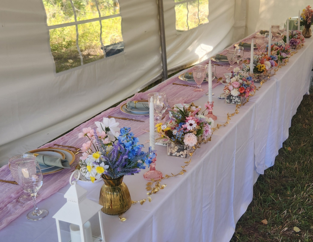 Peyten and Sara's wedding at a family acreage near Barrhead, Alberta — planned by JK Weddings & Events