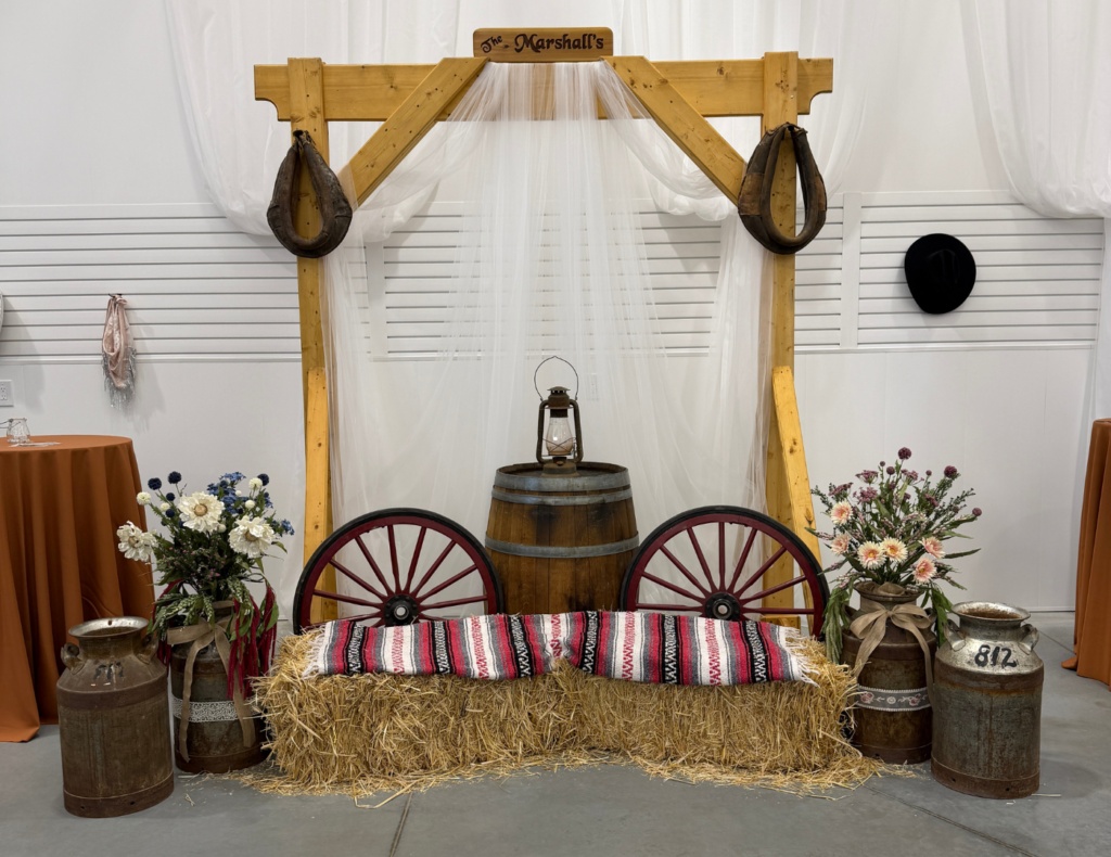 Shelly and Jim's wedding on their property in Red Deer County, Alberta — planned by JK Weddings & Events