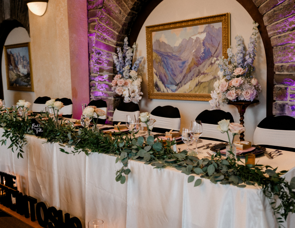 Joanne and Sheldon's wedding at the Banff Springs Hotel in Banff, Alberta — planned by JK Weddings & Events