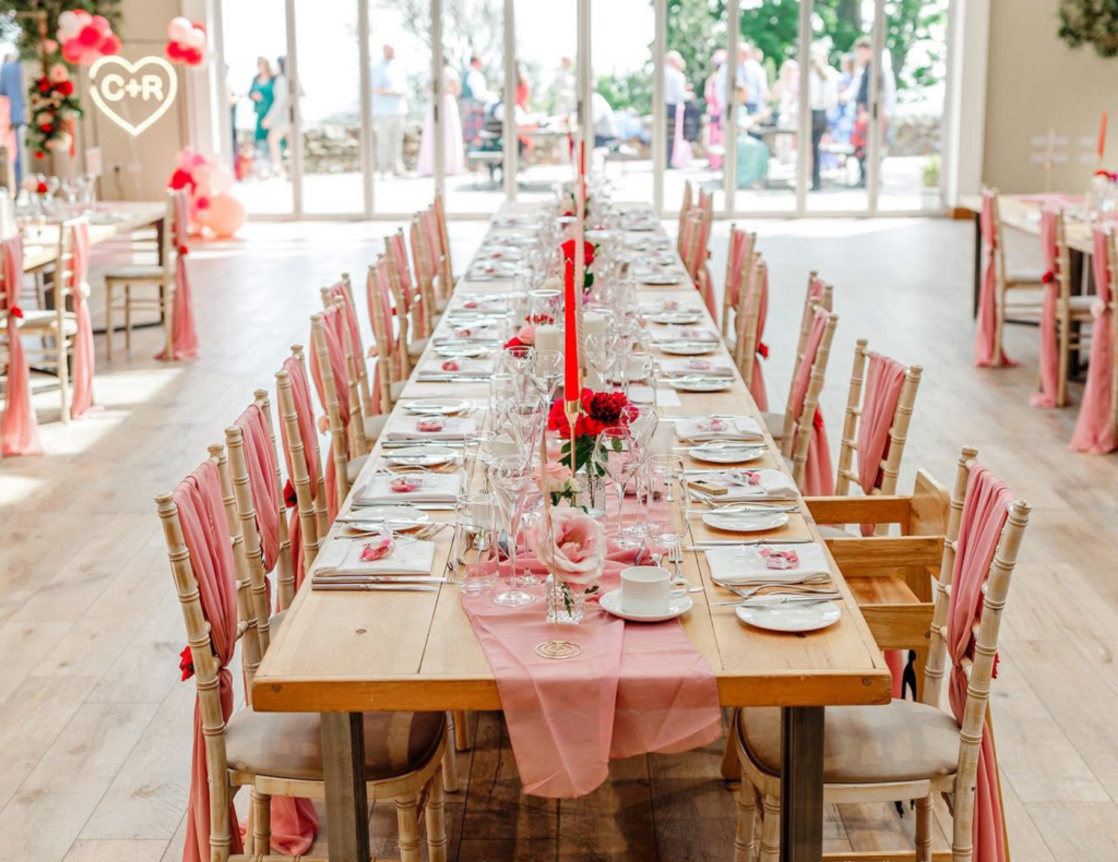 Rosy and Caelainn's destination wedding at GG's Yard in Scotland — planned by JK Weddings & Events