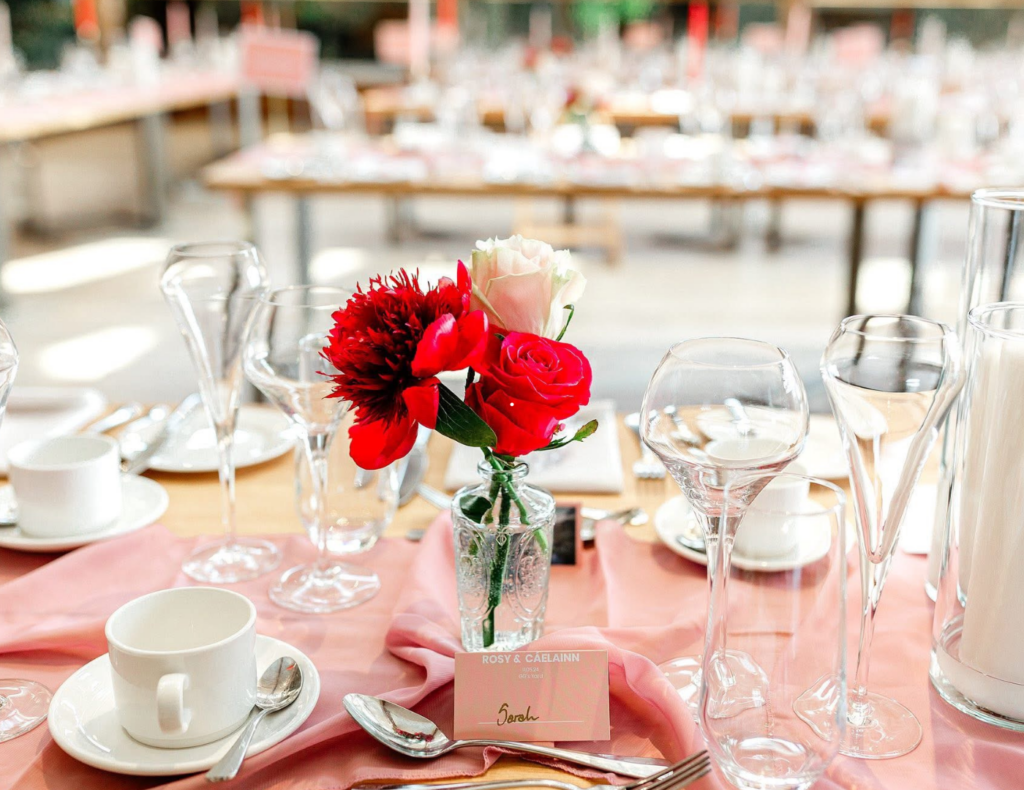 Rosy and Caelainn's destination wedding at GG's Yard in Scotland — planned by JK Weddings & Events